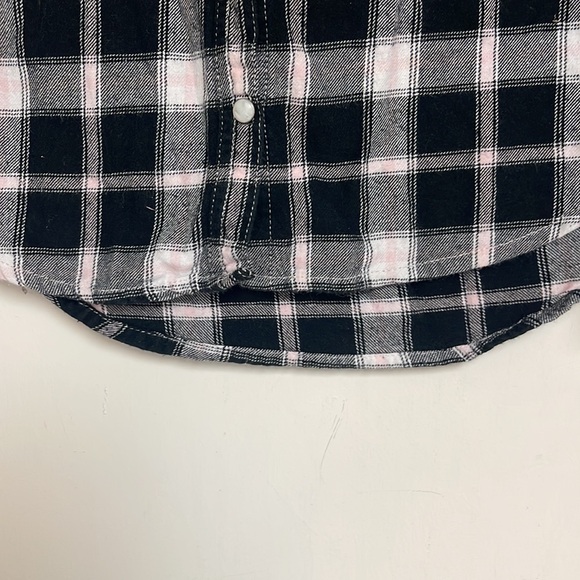 Tractr Plaid flannel top for girls, size 7/8 grade condition - Picture 3 of 5